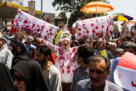 راهپیمایی روز جهانی قدس - تهران 